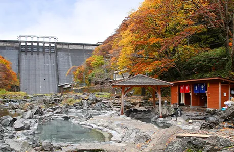 湯原温泉_砂場